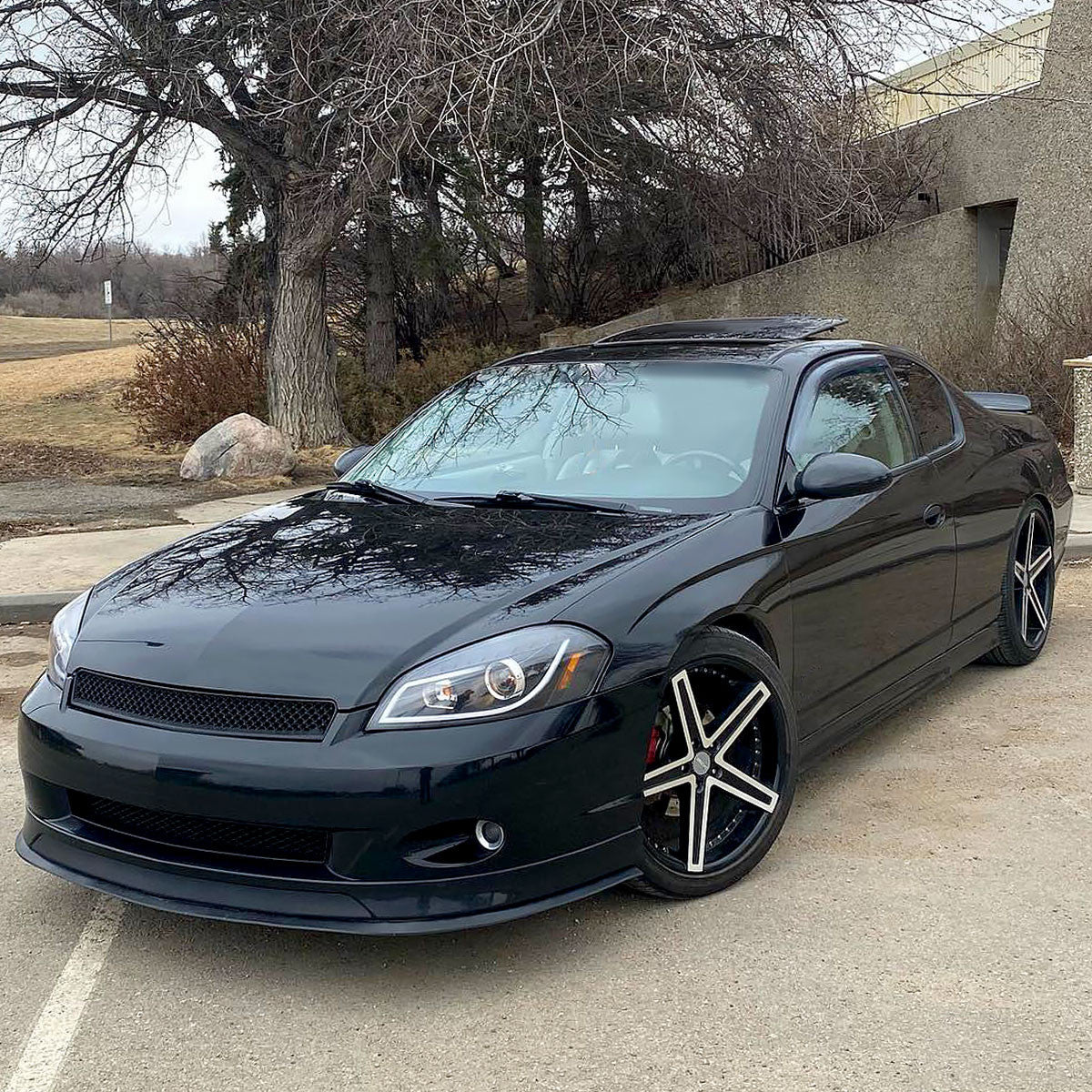 NTXGLOW RGB black headlights (2006–2013 Chevrolet Impala / 2014–2015 Impala Limited / 2006–2007 Monte Carlo)