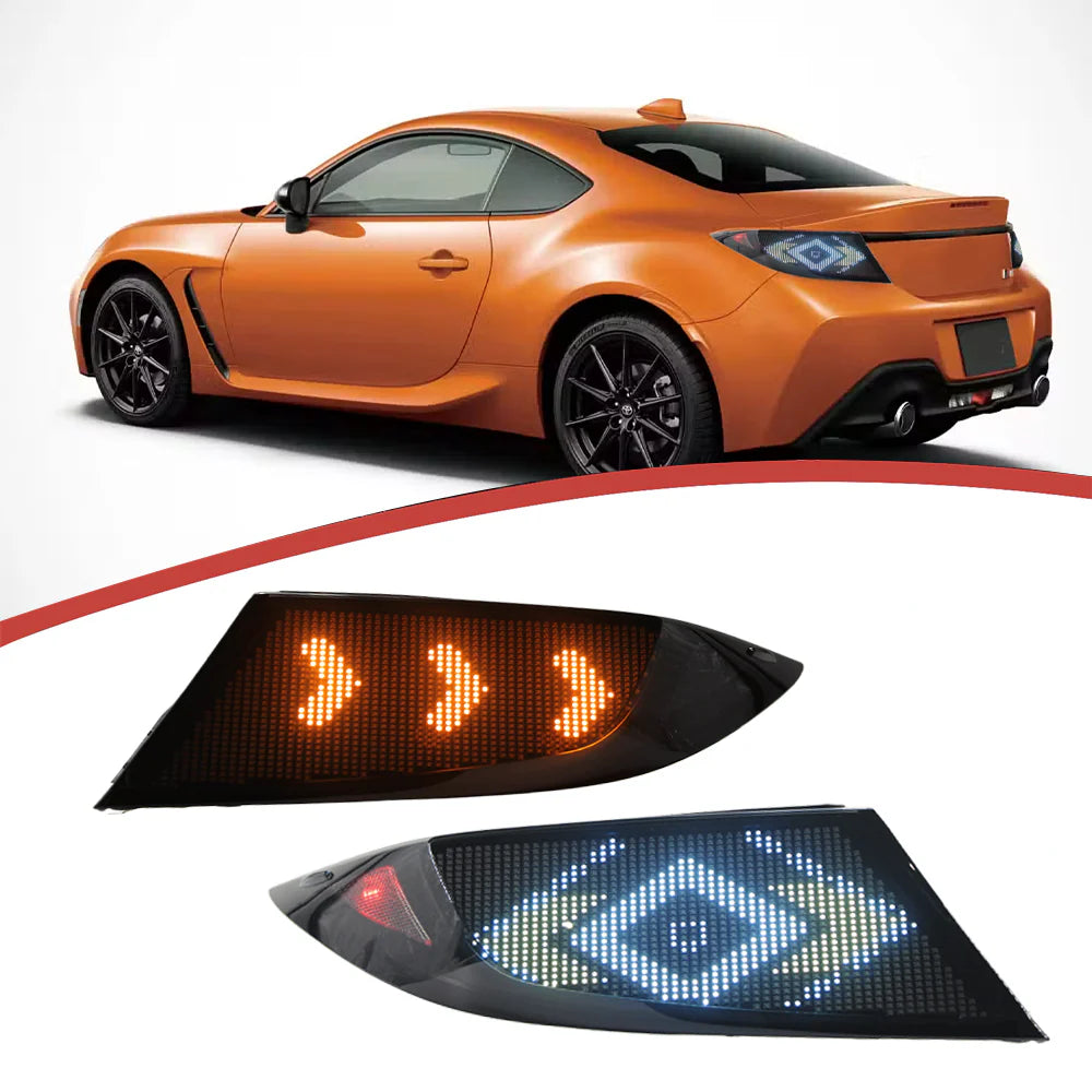 NTXGLOW Grid RGB LED tail lights (2022 - 2025 Subaru BRZ GR86)