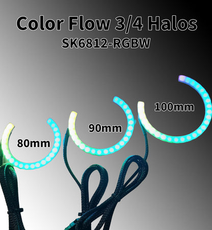 Color Flow 34 Halos 5v Sk6812 Rgbw