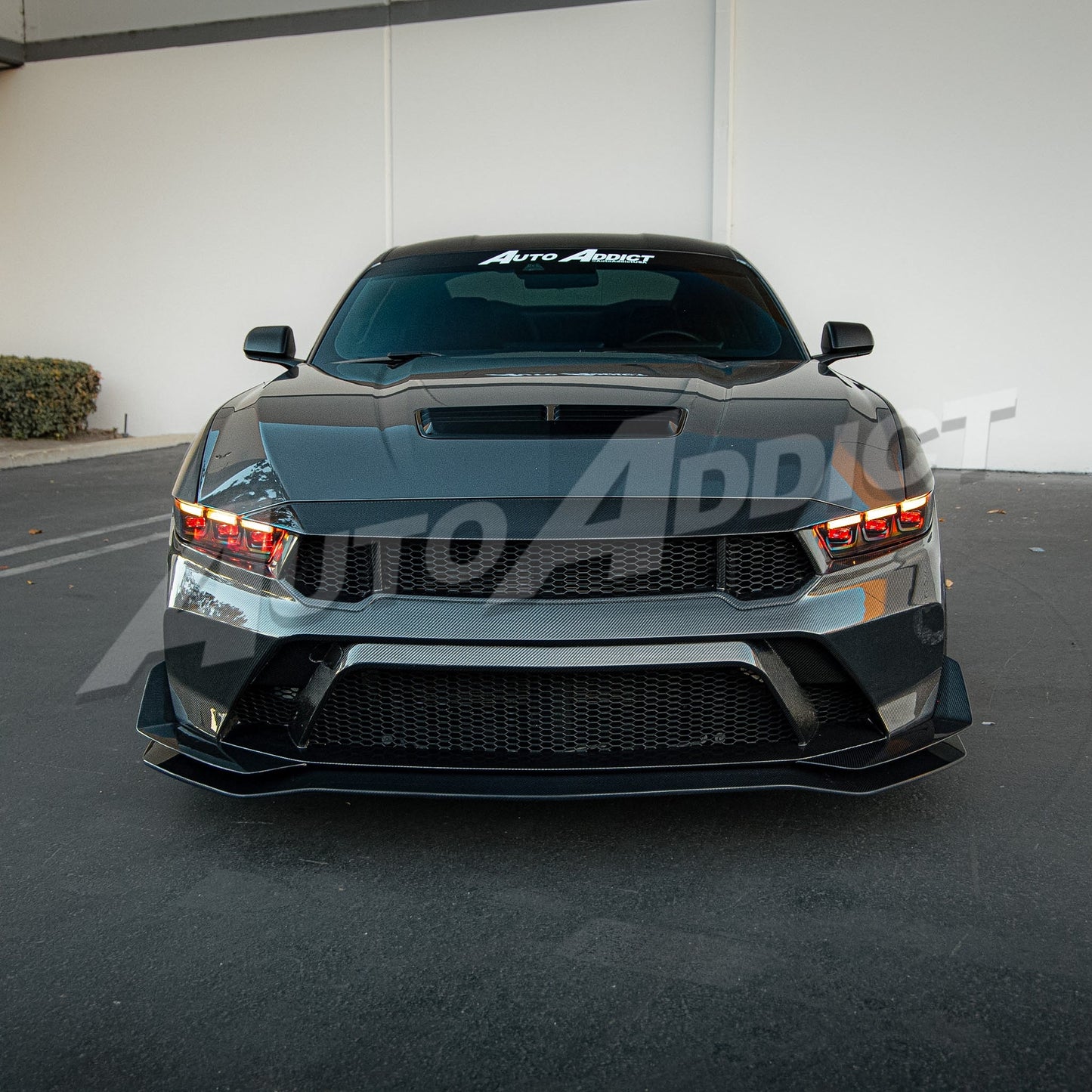 2024-2026 Mustang S650 Type-GTD Carbon Fiber Bumper Full Kit For GT/EcoBoost
