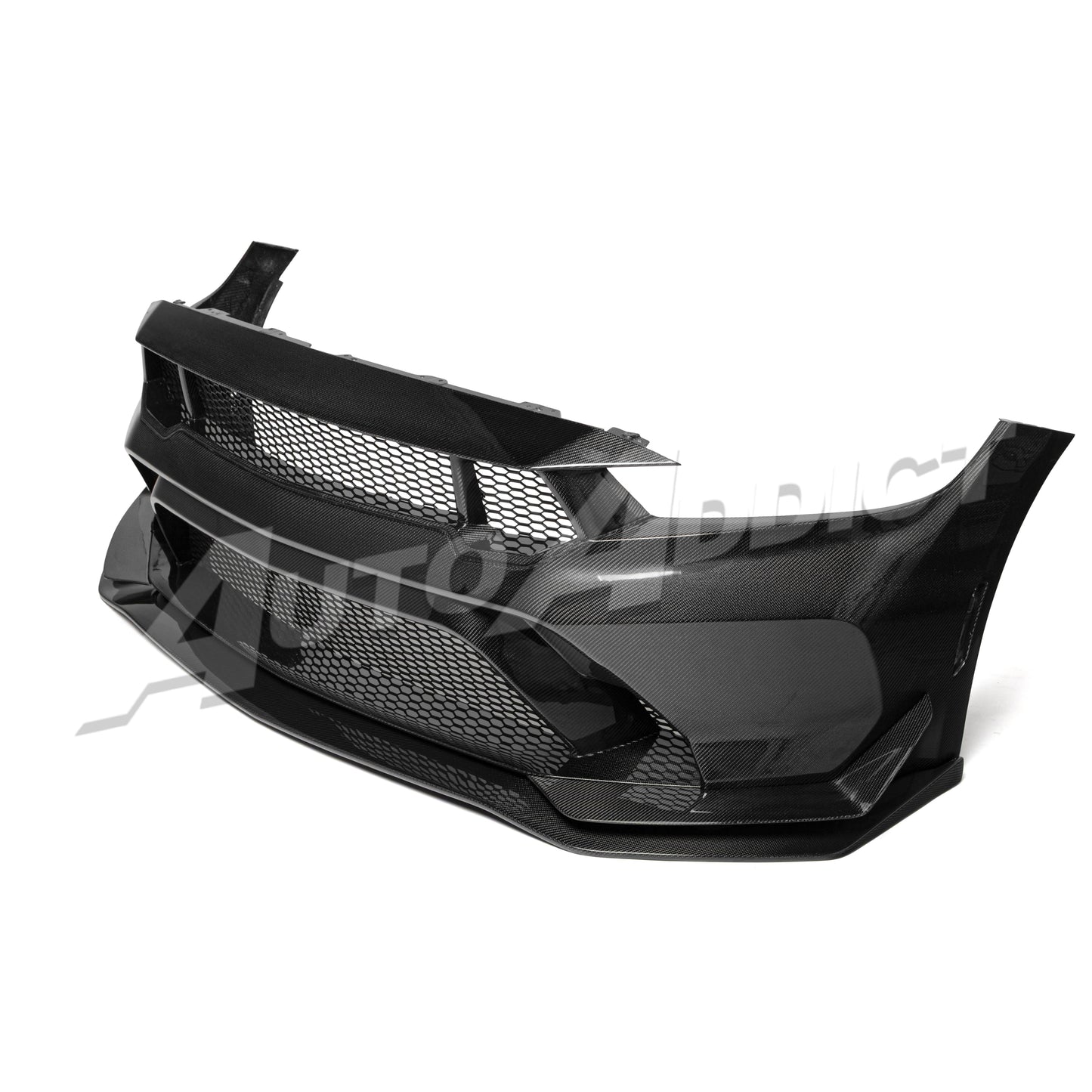 2024-2026 Mustang S650 Type-GTD Carbon Fiber Bumper Full Kit For GT/EcoBoost