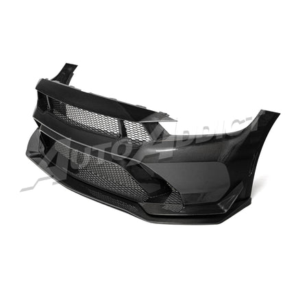 2024-2026 Mustang S650 Type-GTD Carbon Fiber Bumper Full Kit For GT/EcoBoost