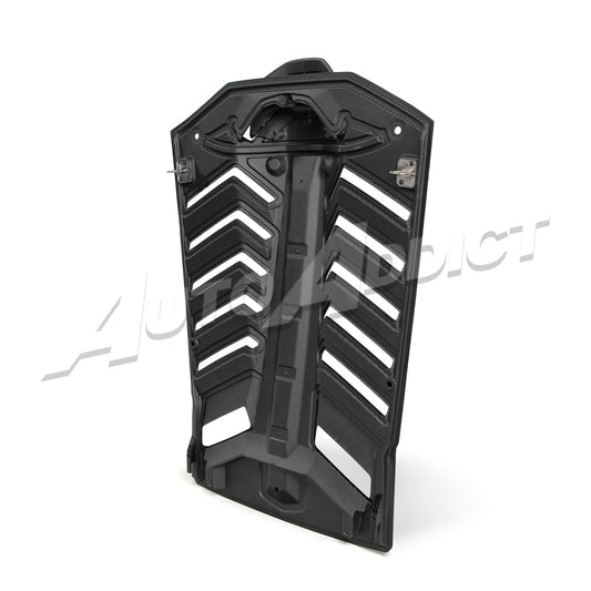 STO Lamborghini Huracan Dry Carbon Fiber Functional Rear Engine Cover Deck Lid Shell