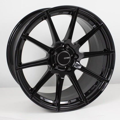 Enkei RPF1 15x7 4x100 35mm Offset 73mm Bore Black Chrome Wheel Miata 4-Lug / 02-06 Mini (MOQ 40)