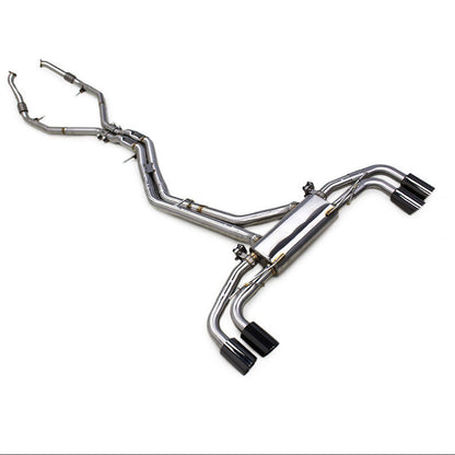 Stainless Steel Valved Catback Exhaust System for Audi SQ5 8R FY 3.0T
