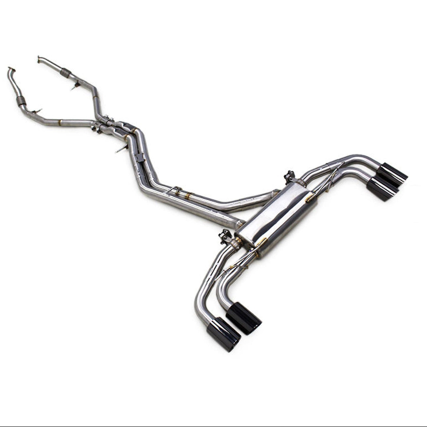 T304 Stainless Valved Catback Exhaust System for Audi Q8 RSQ8 4.0T