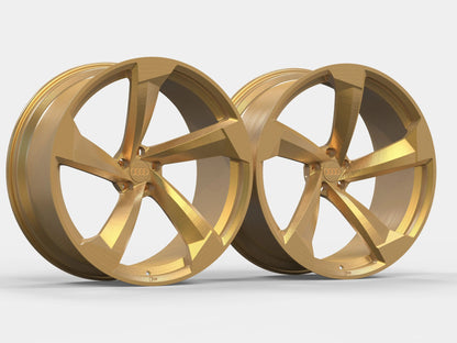 Set of Forged Audi "Q8 E-Tron" Rotor Style Wheels