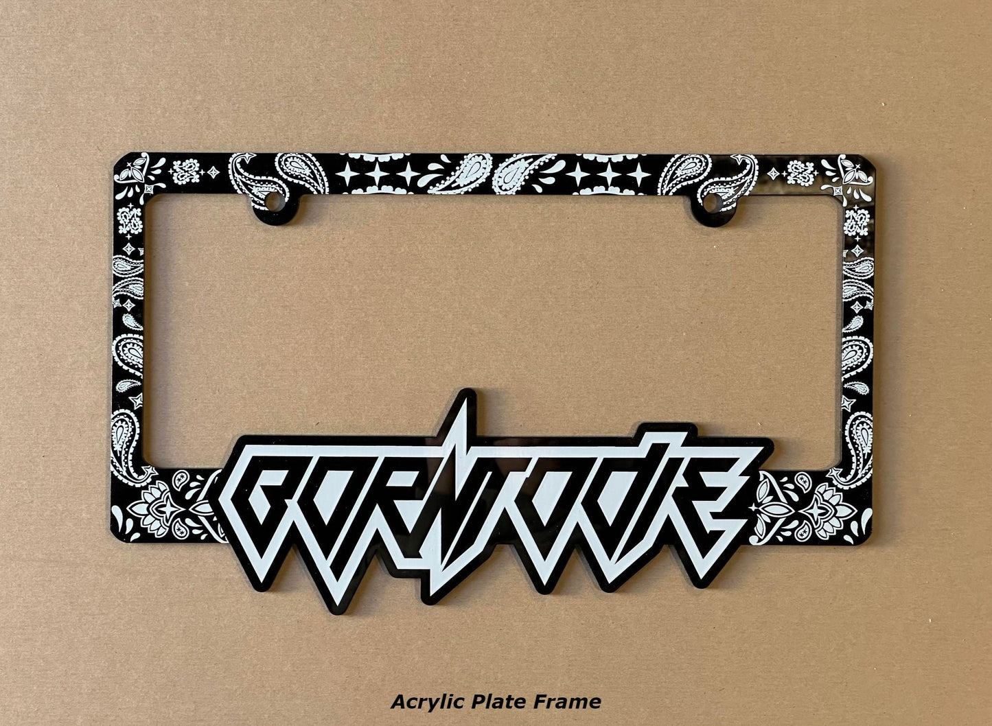 Bulk Order Custom License Plate Frames