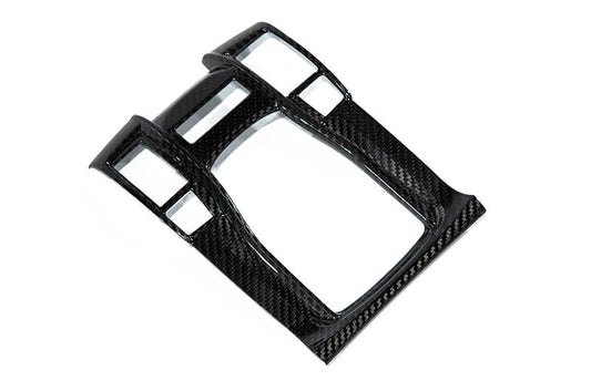 OLM Carbon Fiber Shifter Panel - 2017-21 Honda Civic Type R (Gloss Finish)