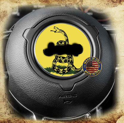 DTOM Steering wheel decal 159