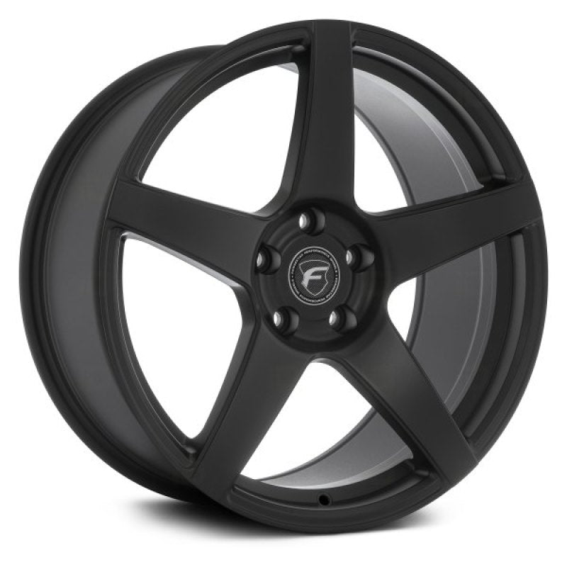 Forgestar CF5 20x10.5 / 5x114.3 BP / ET40 / 72.56in BS Satin Black Wheel