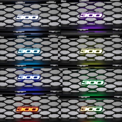 300 LED Badge: (Multicolor Flow)
