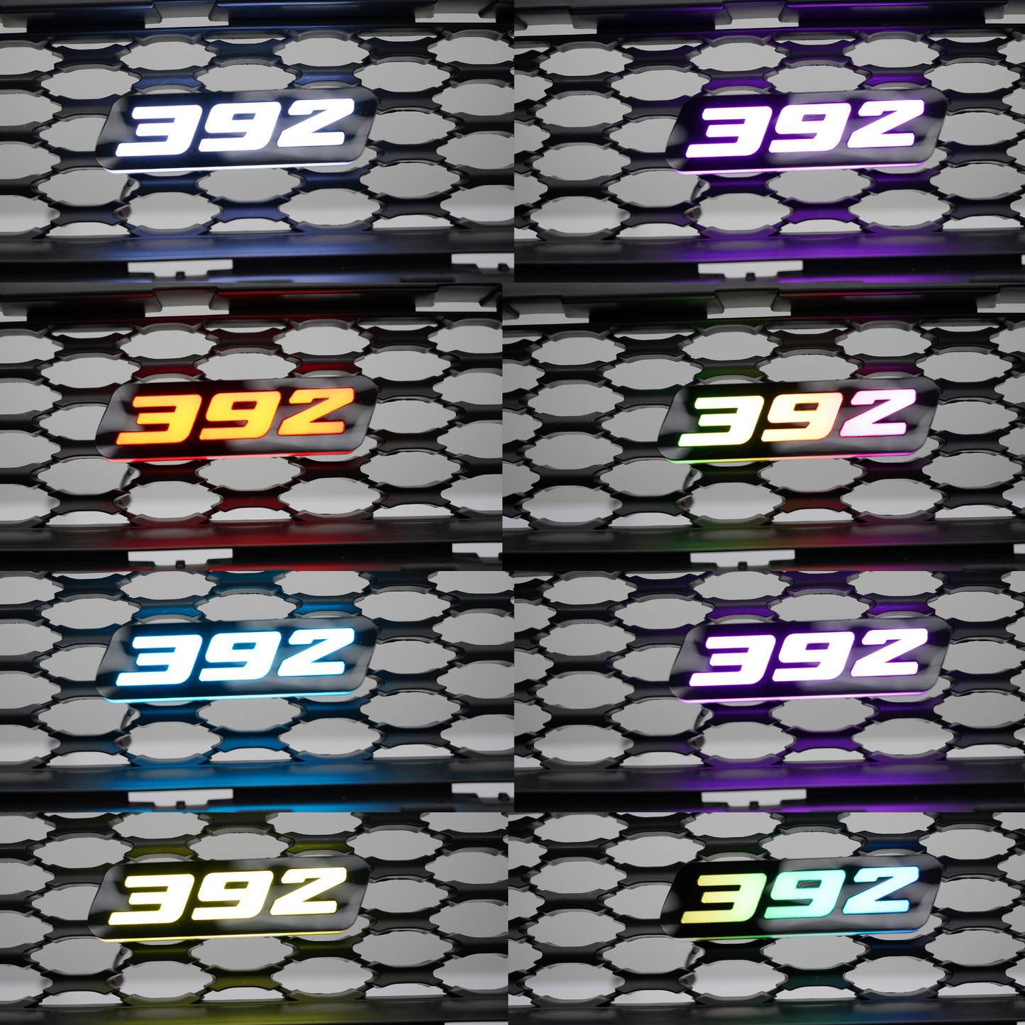 392 LED Badge (Multicolor Flow)