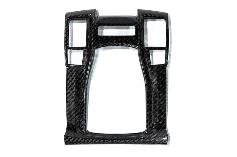 OLM Carbon Fiber Shifter Panel - 2017-21 Honda Civic Type R (Matte Finish)