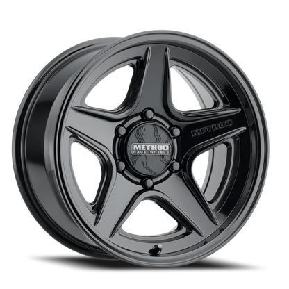 Method MR319 17x8.5 -0mm Offset 6x5.5 BP 106.25mm CB Gloss Black Wheel