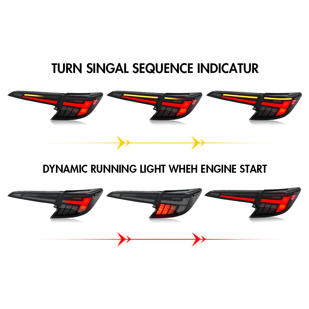 19 - 24 toyota corolla GR Tail Lights