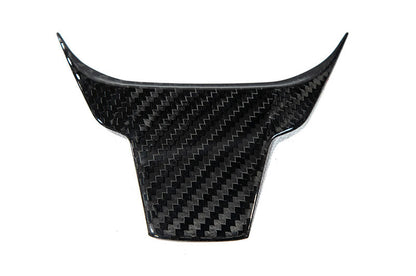 OLM Carbon Fiber Lower Steering Wheel Cover (Gloss Finish) -  2016 - 21 Honda Civic / 2017-21 Honda Civic Type R