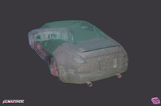 Nissan 350Z (Z33) 3D Scan (2003-2006)