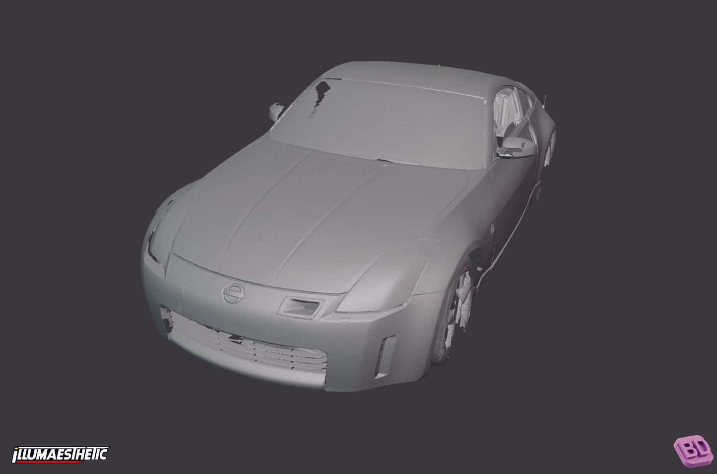 Nissan 350Z (Z33) 3D Scan (2003-2006)