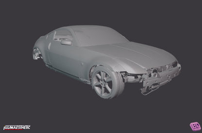Nissan 350Z (Z33) 3D Scan (2003-2006)