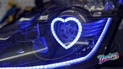 2003-2009 Nissan 350Z BlueGhozt Heart Stage 3 Headlights