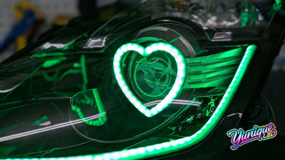 2003-2009 Nissan 350Z BlueGhozt Heart Stage 3 Headlights