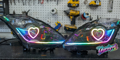 2003-2009 Nissan 350Z BlueGhozt Heart Stage 3 Headlights