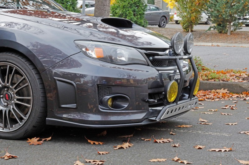 PERRIN [08-14 WRX/STI] Tow Hook Kit Front Flat - Black | PSP-BDY-231BK