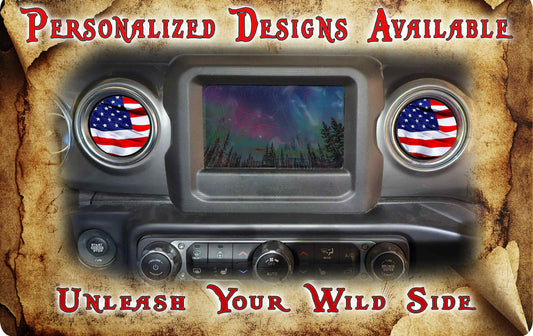 Steering wheel decal Merica 213
