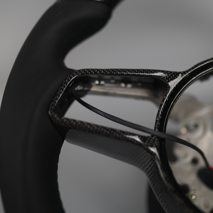 2014-2020 Porsche 911 (991.2) / GT3/GT3RS(991) / 718 Boxster/Cayman (982) / Cayenne (958.2) / Panamera (971) / Macan(95B)  |  Custom Steering Wheel by Exclusive Steering