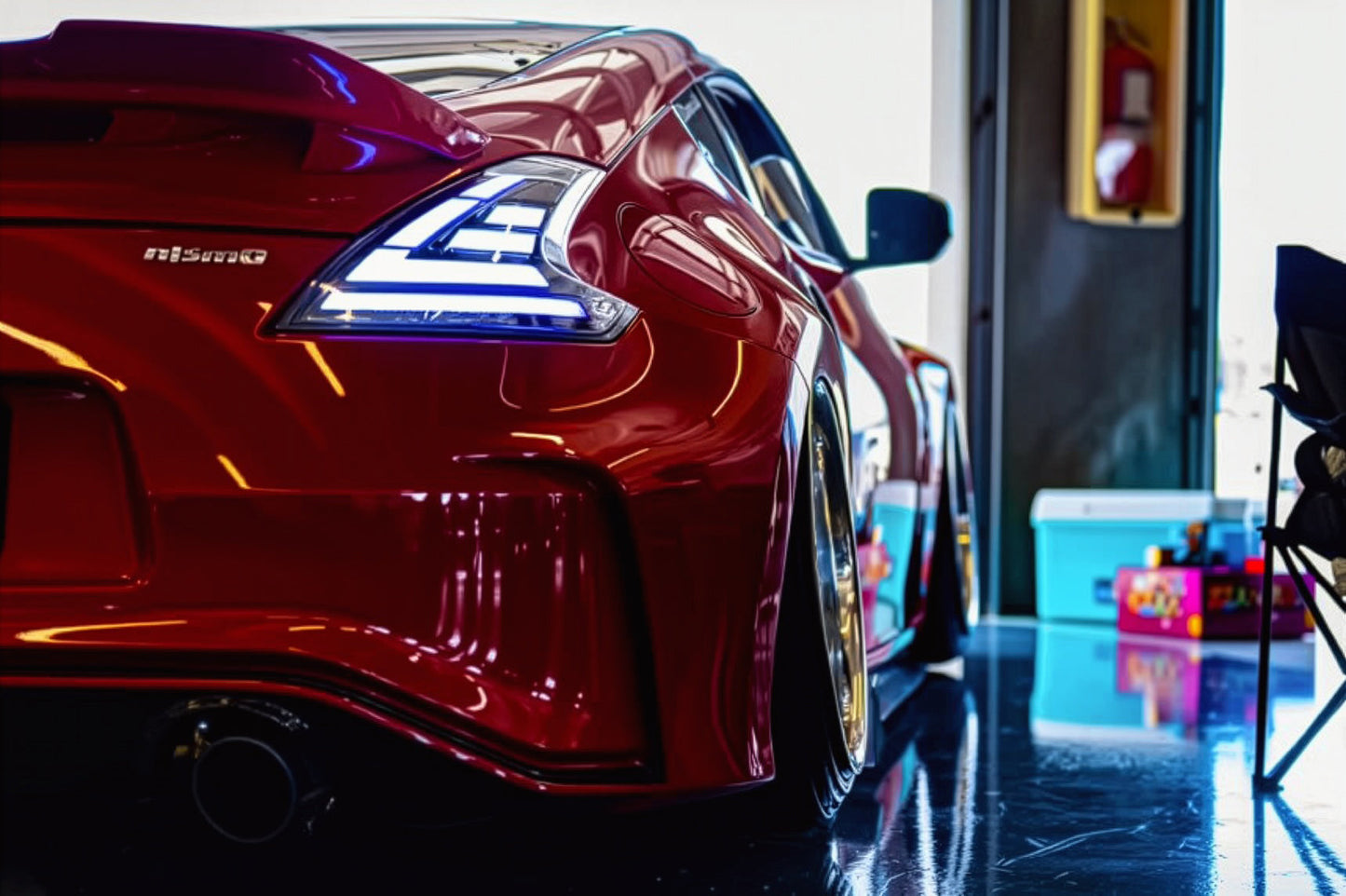 Nissan 370Z RGBW Ghozt Tail Lights