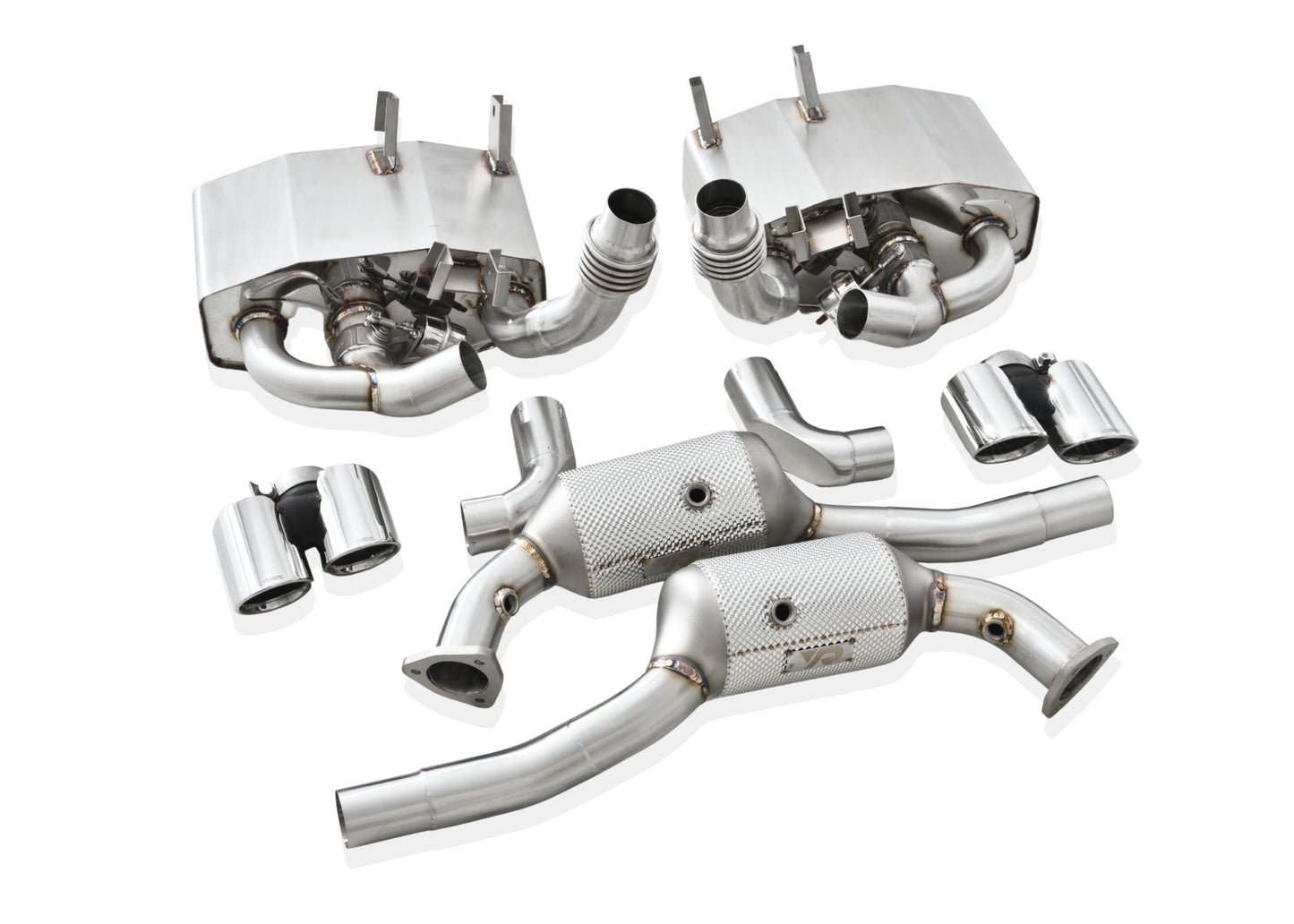 Porsche 997.1 Carrera Exhaust Mufflers & Race Headers - Yonristic Performance