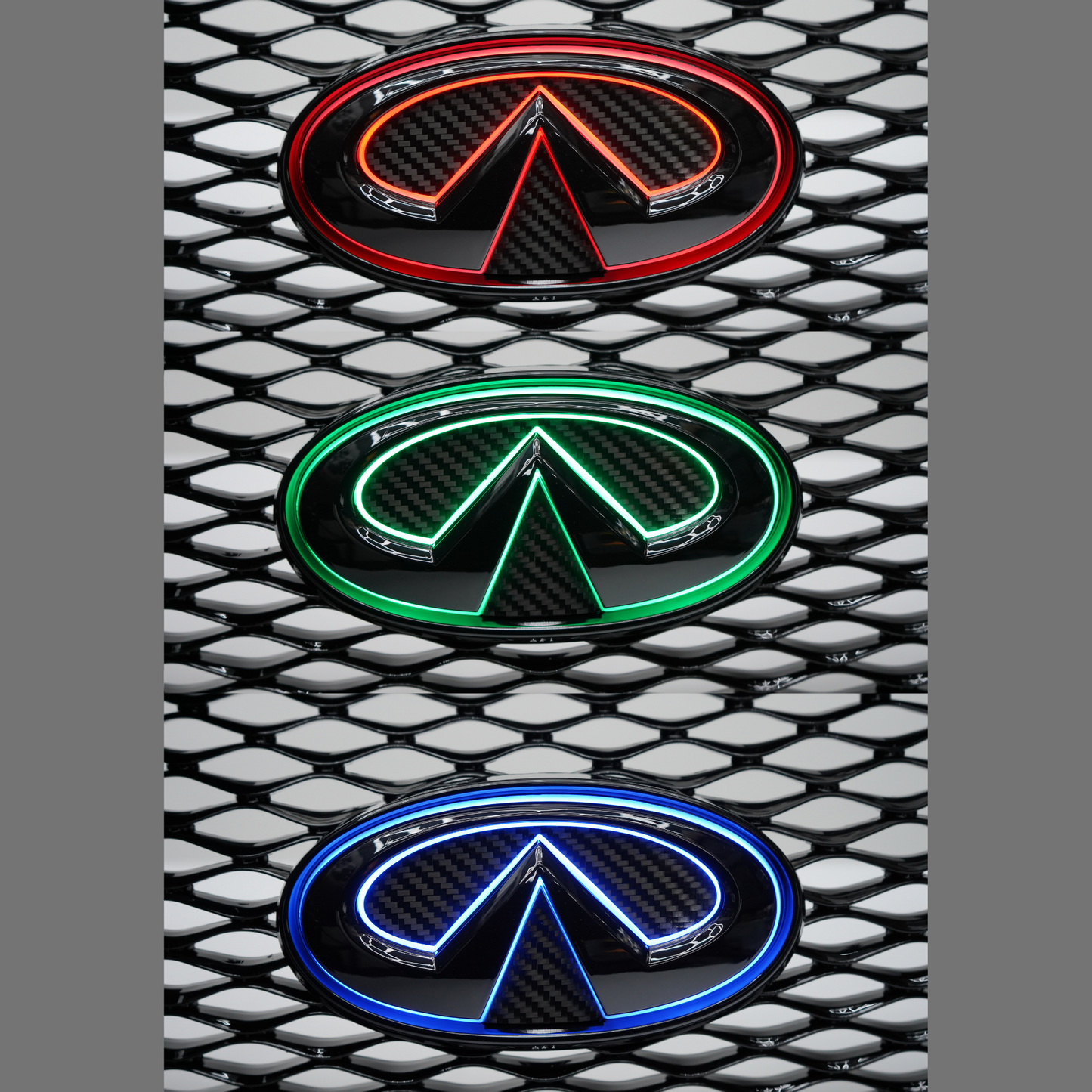 Infiniti Q50 Multicolor Flow LED emblem V2 (2014-2024)