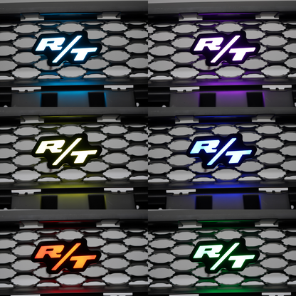 RT LED Badge: (Multicolor Flow)