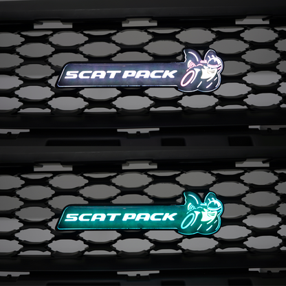Scatpack LED Emblem Badge (Multicolor Flow)