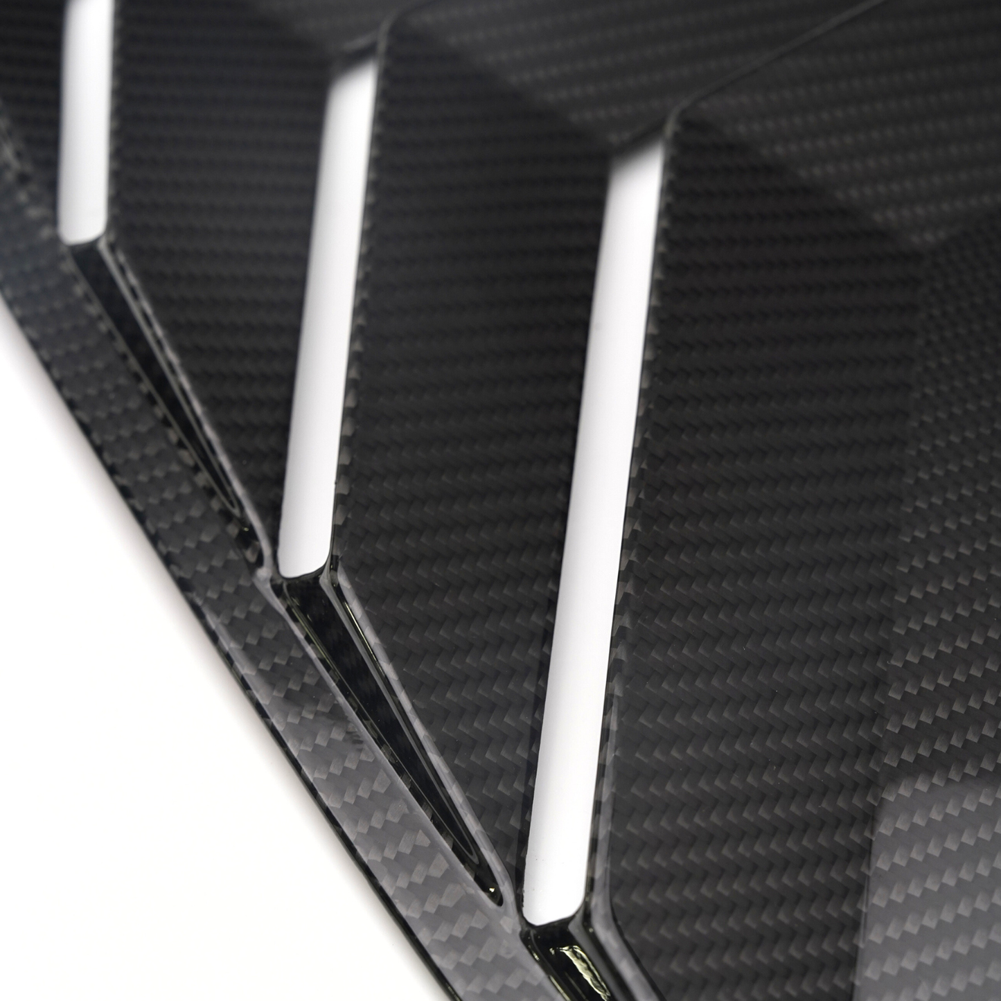 JDMuscle [23-24 Toyota GR Corolla] Carbon Fiber Rear Quarter Louvers Covers (2PC)