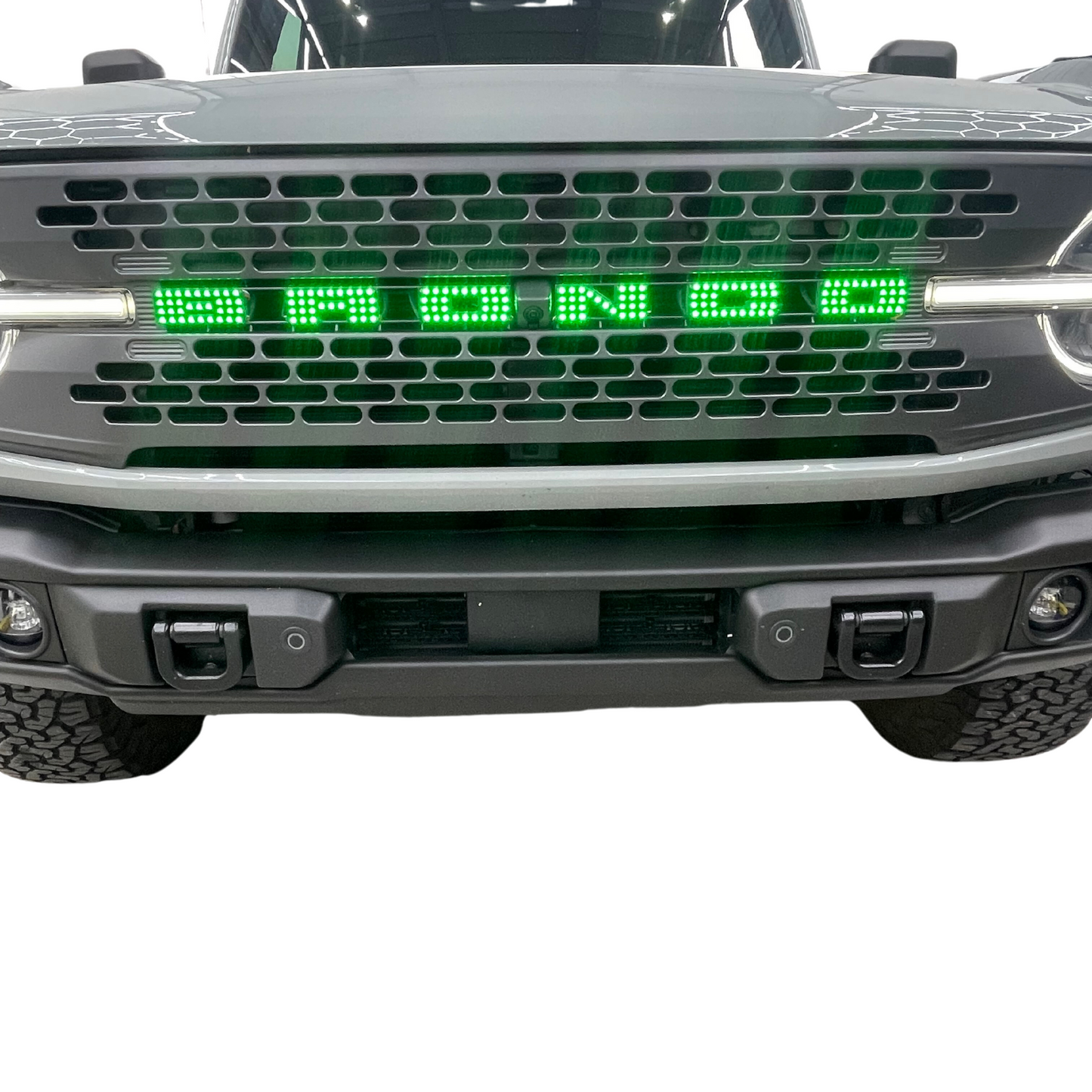 Bronco LED Emblem Letters (Multicolor Flow)