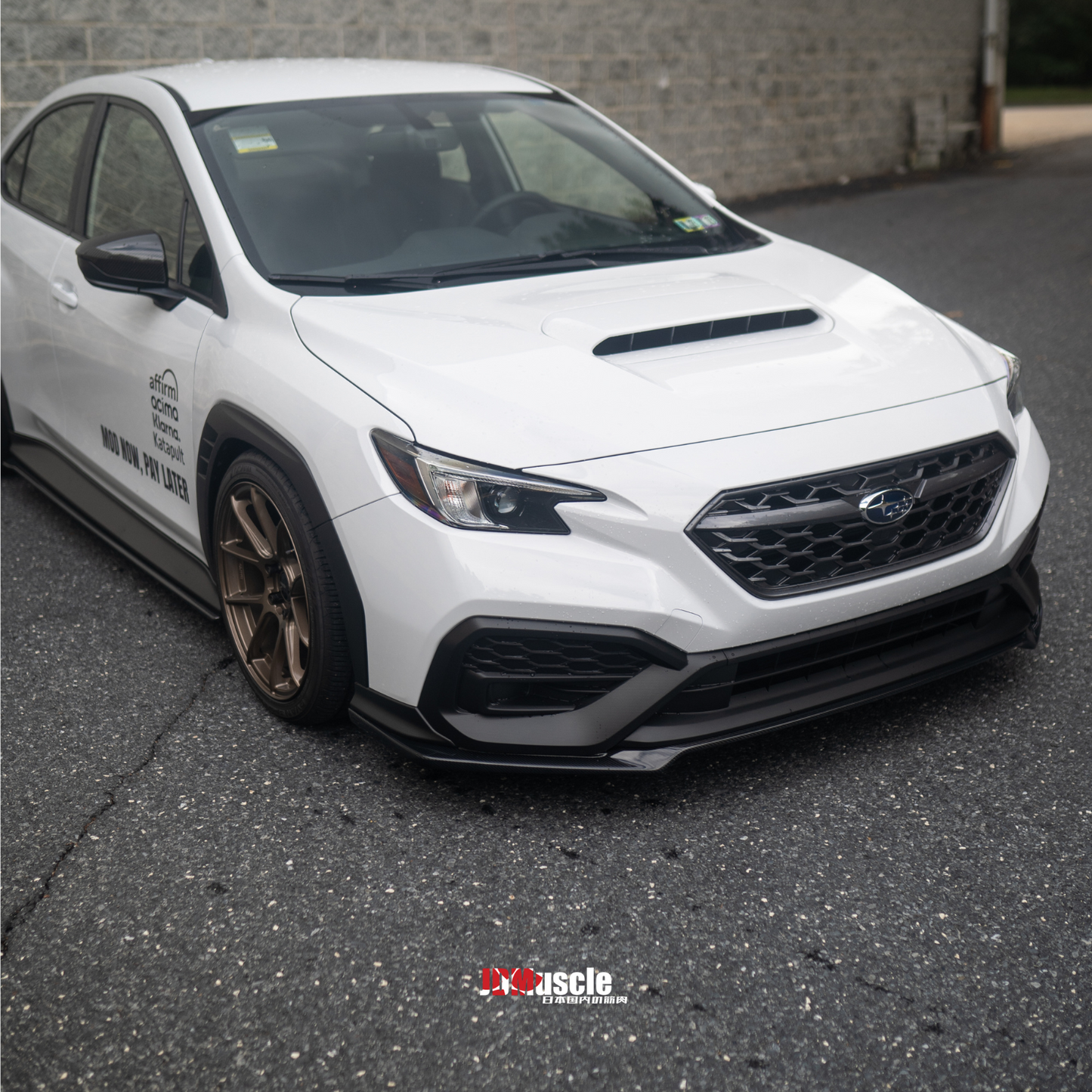 JDMuscle [22-25 WRX] Tanso Carbon Fiber Aero Combo OE+ Style