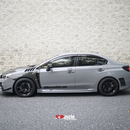 JDMuscle [15-21 WRX/STI] OE Style Rain Guards / Window Visors