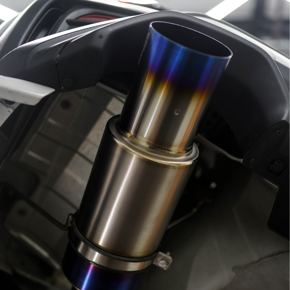 JDMuscle [22-25 WRX] Extreme Titanium Single Exit Catback Exhaust