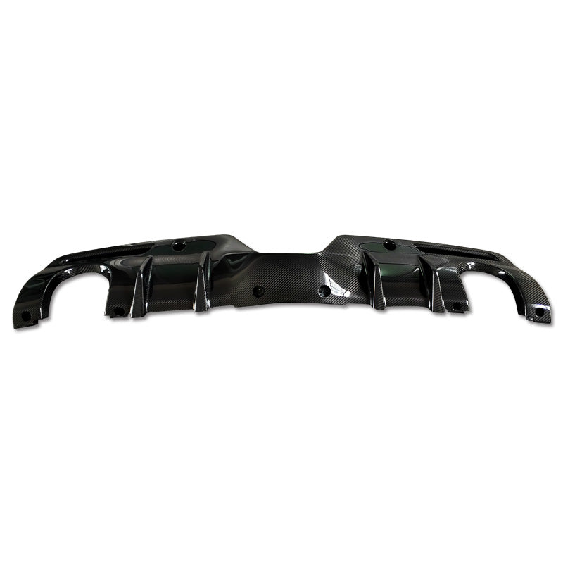 JDMuscle Tanso Carbon Fiber AM Style Rear Diffuser for 2020+ Toyota Supra