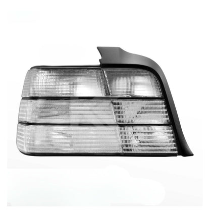 BMW 3 Series E36 All Clear Frosted Lens Tail Lights (1992-1998)