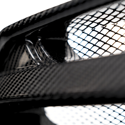 JDMuscle [22-25 WRX] Carbon Fiber Front Bumper Grille V2