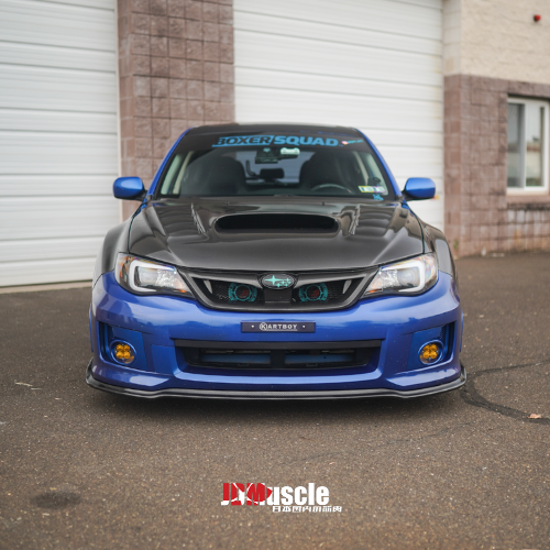 JDMuscle [11-14 WRX/STI] CS2 STYLE FRONT CARBON FIBER LIP