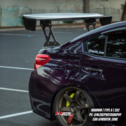 JDMuscle [15-21 WRX/STI] VS Style Full Carbon Fiber Euro GT Wing