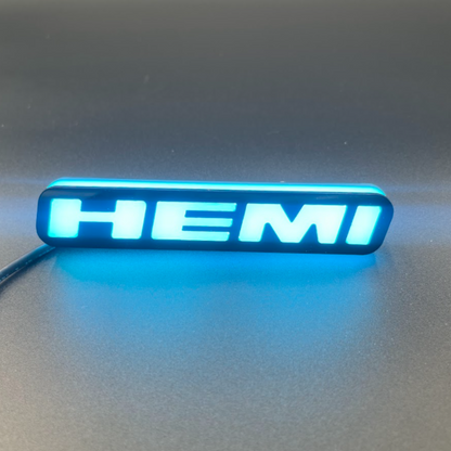 Hemi LED Badge (Multicolor Flow)