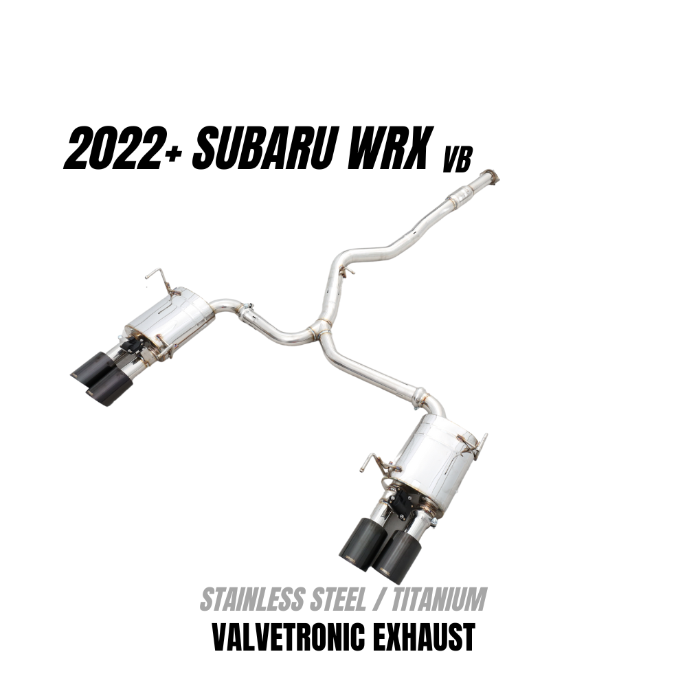 RES x JDMuscle [22-25 WRX] Valvetronic Catback Exhaust MT&CVT