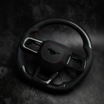 2024-2026 Ford Mustang S650 Custom Steering Wheel by Exclusive Steering