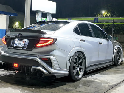 OLM Phantom-Spec LED Taillights (Clear Lens White Optic) - 2022+ WRX