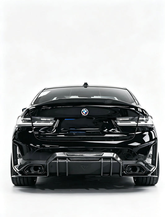 BMW 3 Series (New Body) clear venom-style tail lights by JIEAN Lights – photo 1
